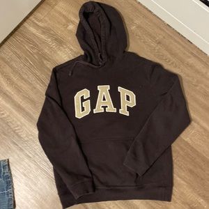 brown gap hoodie